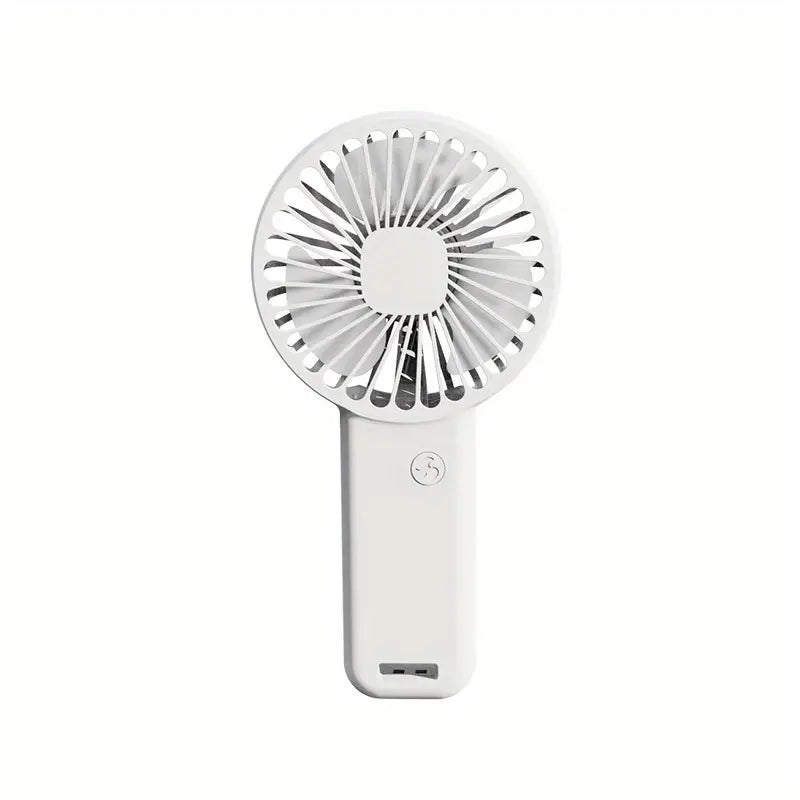Portable Mini Handheld USB Rechargeable Fan – Compact Personal Cooling Fan for Travel, Office & Outdoor Use