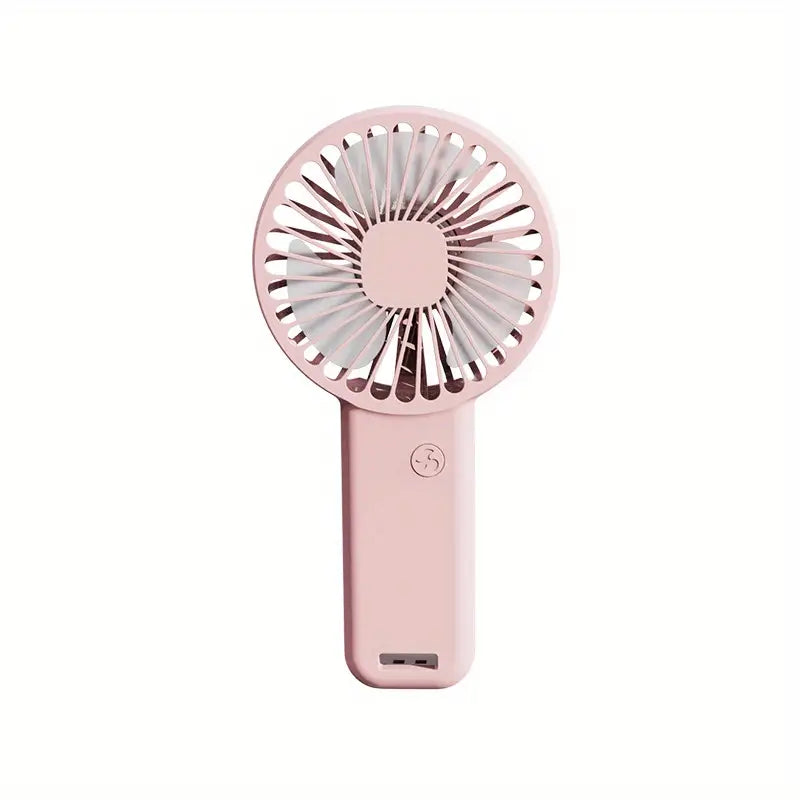 Portable Mini Handheld USB Rechargeable Fan – Compact Personal Cooling Fan for Travel, Office & Outdoor Use