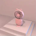 Portable Mini Handheld USB Rechargeable Fan – Compact Personal Cooling Fan for Travel, Office & Outdoor Use