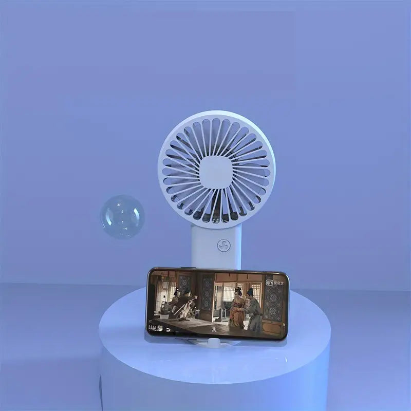 Portable Mini Handheld USB Rechargeable Fan – Compact Personal Cooling Fan for Travel, Office & Outdoor Use